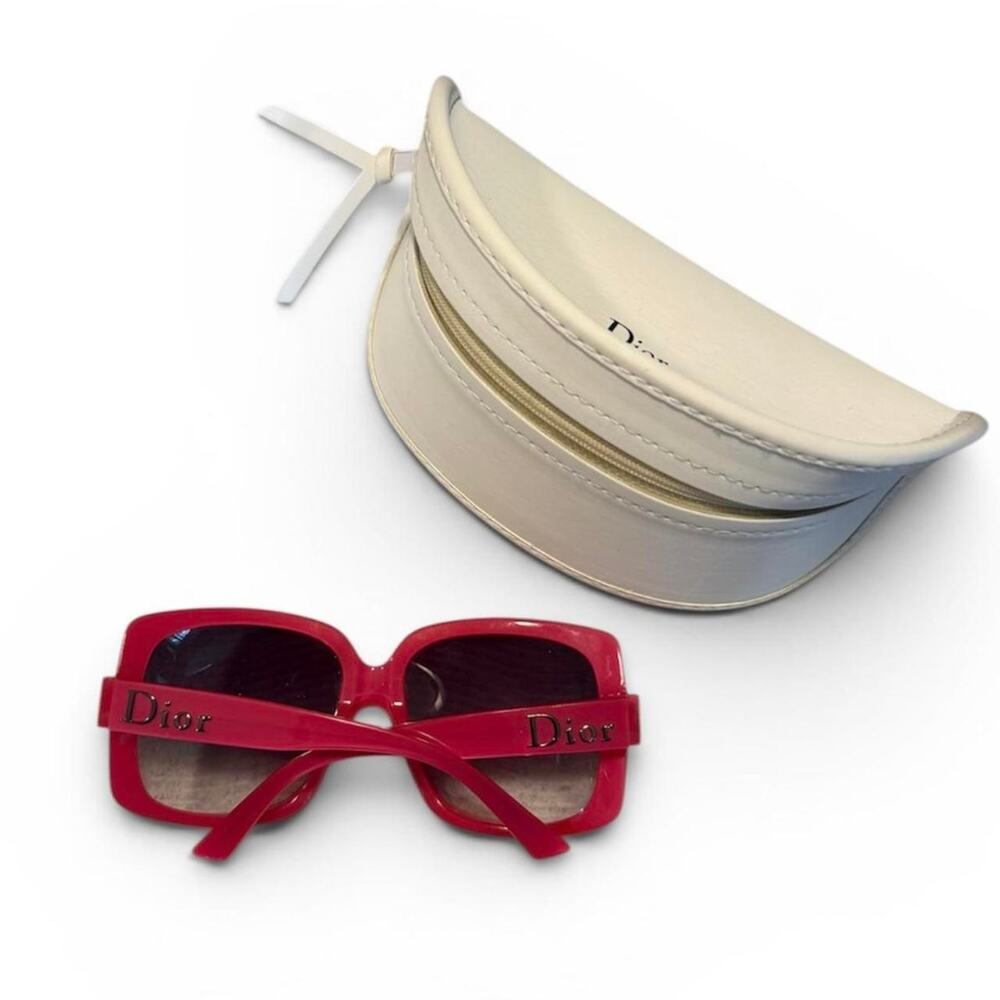 Dior oversized sunglasses with original
